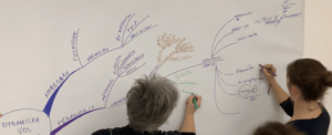 Carte mentale remplie par les apprenants