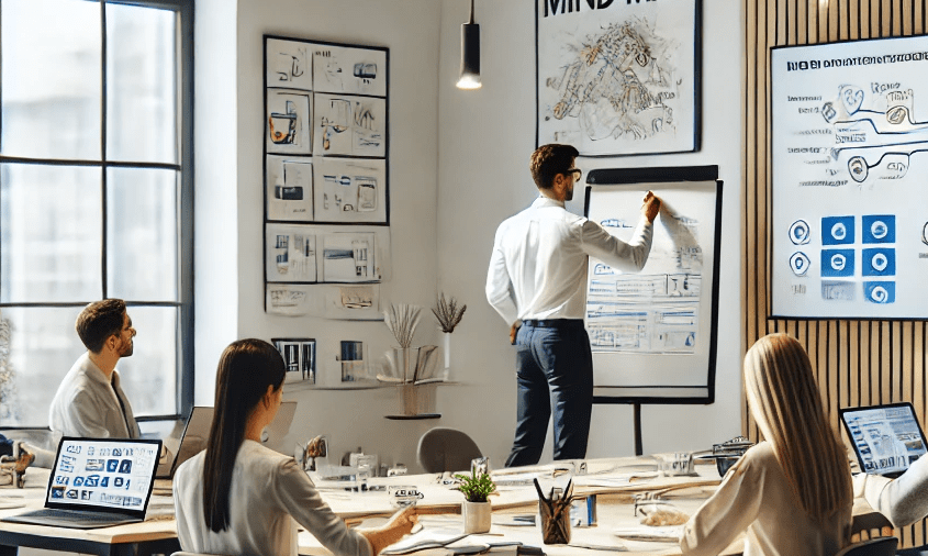 salle de formation visuelle